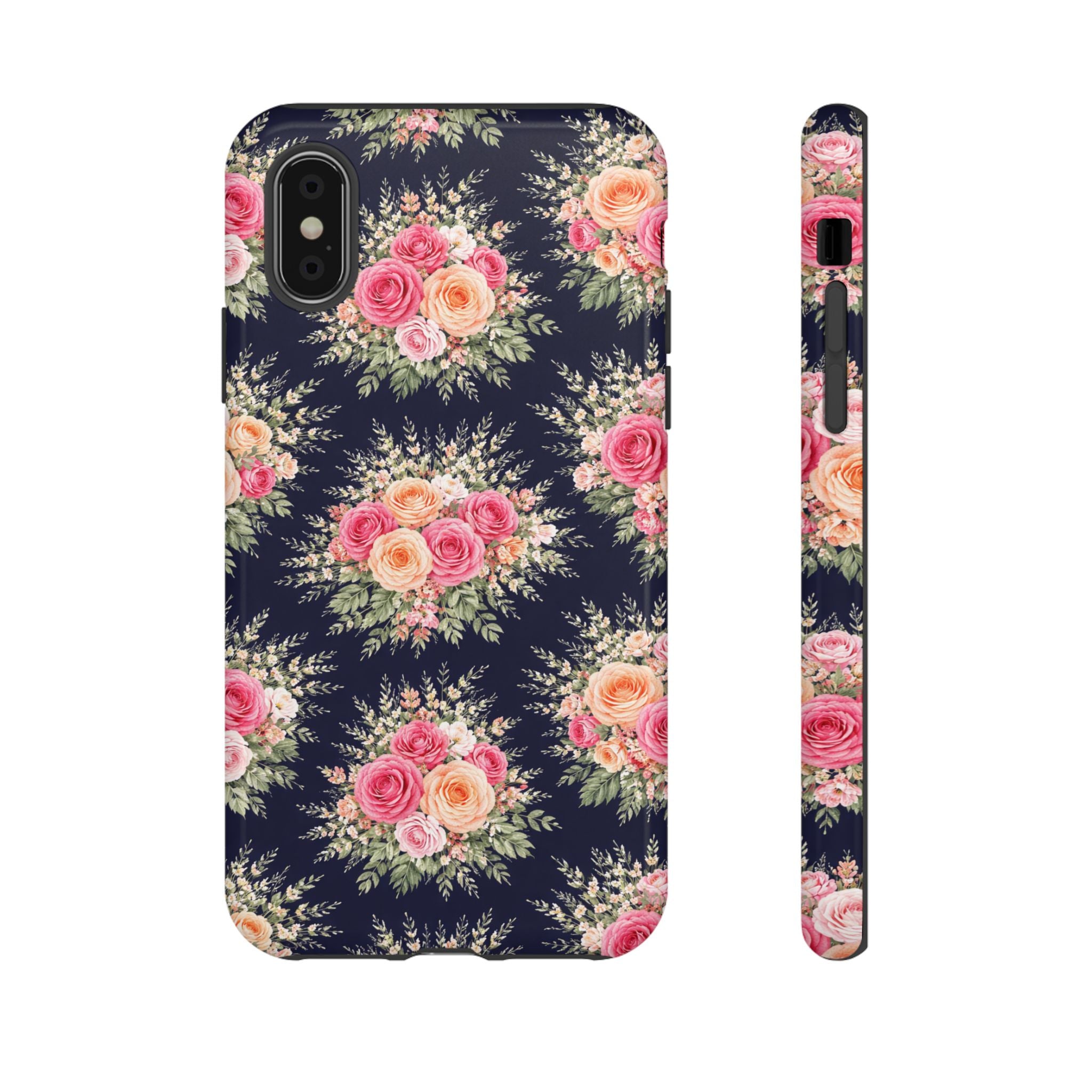 Vintage Rose Bouquet Phone Case | Floral iPhone Cover