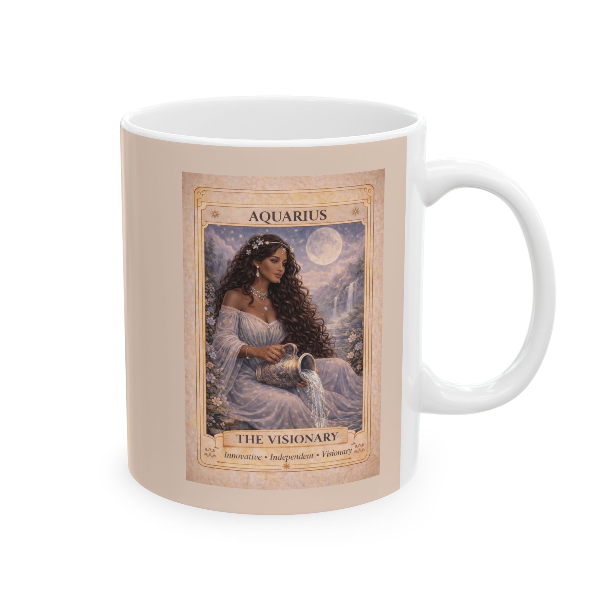 Aquarius Coffee Mug - Aquarius Zodiac Mug - Astrology Mug - Aquarius Gift - Horoscope Mug - Zodiac Coffee Mug - Aquarius Birthday Gift