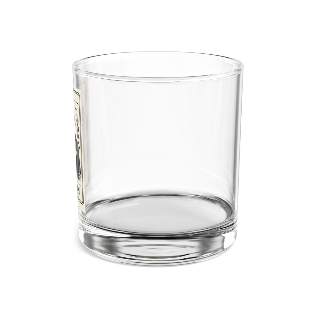 Tarot 'The Best Man' Rocks Glass | 10oz Whiskey Tumbler