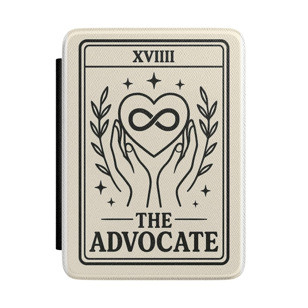 The Advocate Tarot Card Kindle Case | Tarot-Inspired E-Reader Cover
