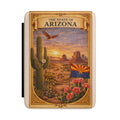 Arizona Desert Sunset Kindle Case | State Flag Cactus Landscape