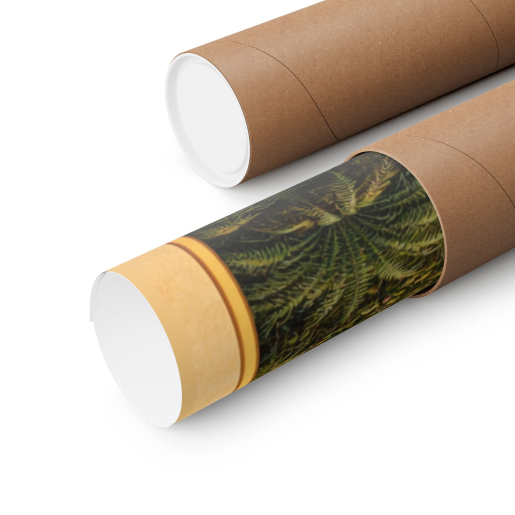 Olympic National Park Waterfall Poster | Matte Vertical Poster