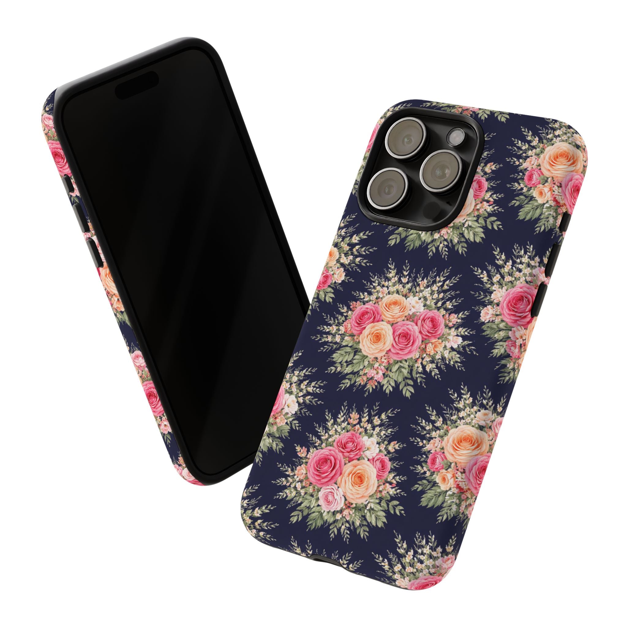 Vintage Rose Bouquet Phone Case | Floral iPhone Cover