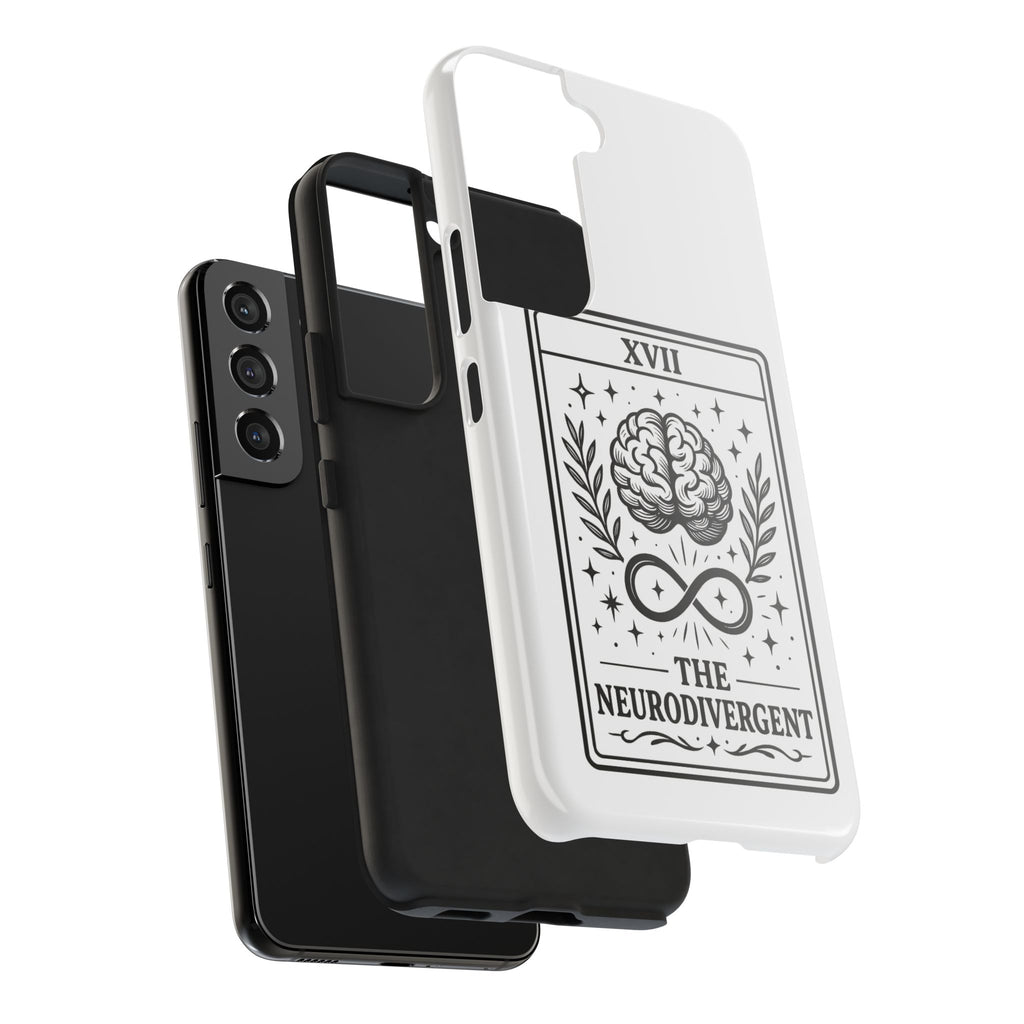 The Neurodivergent Tarot Brain phone case | iPhone Samsung tough case