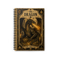 The Dragon Fire and Fury Notebook | Spiral Ruled Journal