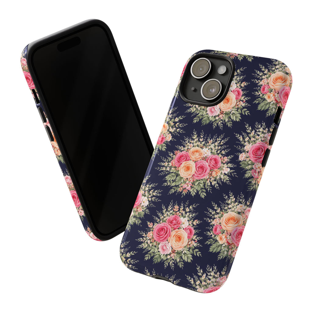 Vintage Rose Bouquet Phone Case | Floral iPhone Cover