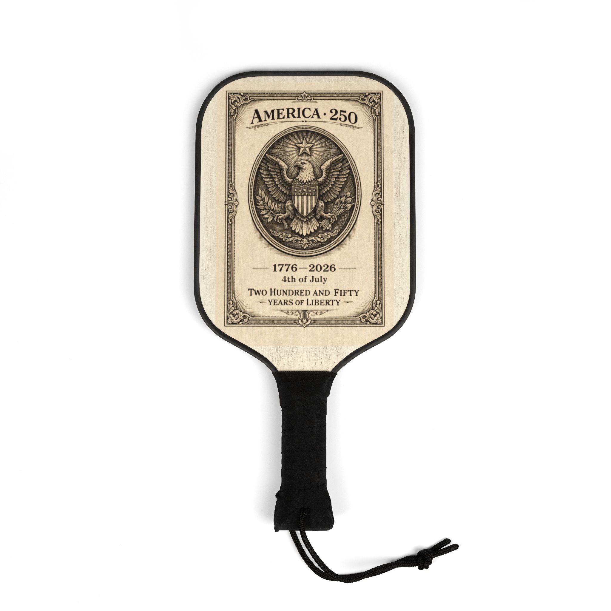 America 250 Eagle Emblem Pickleball Paddle Set | Patriotic 1776-2026 Design