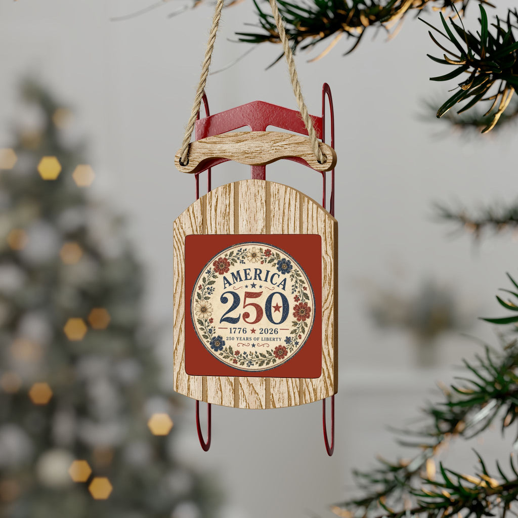 Sled Ornaments