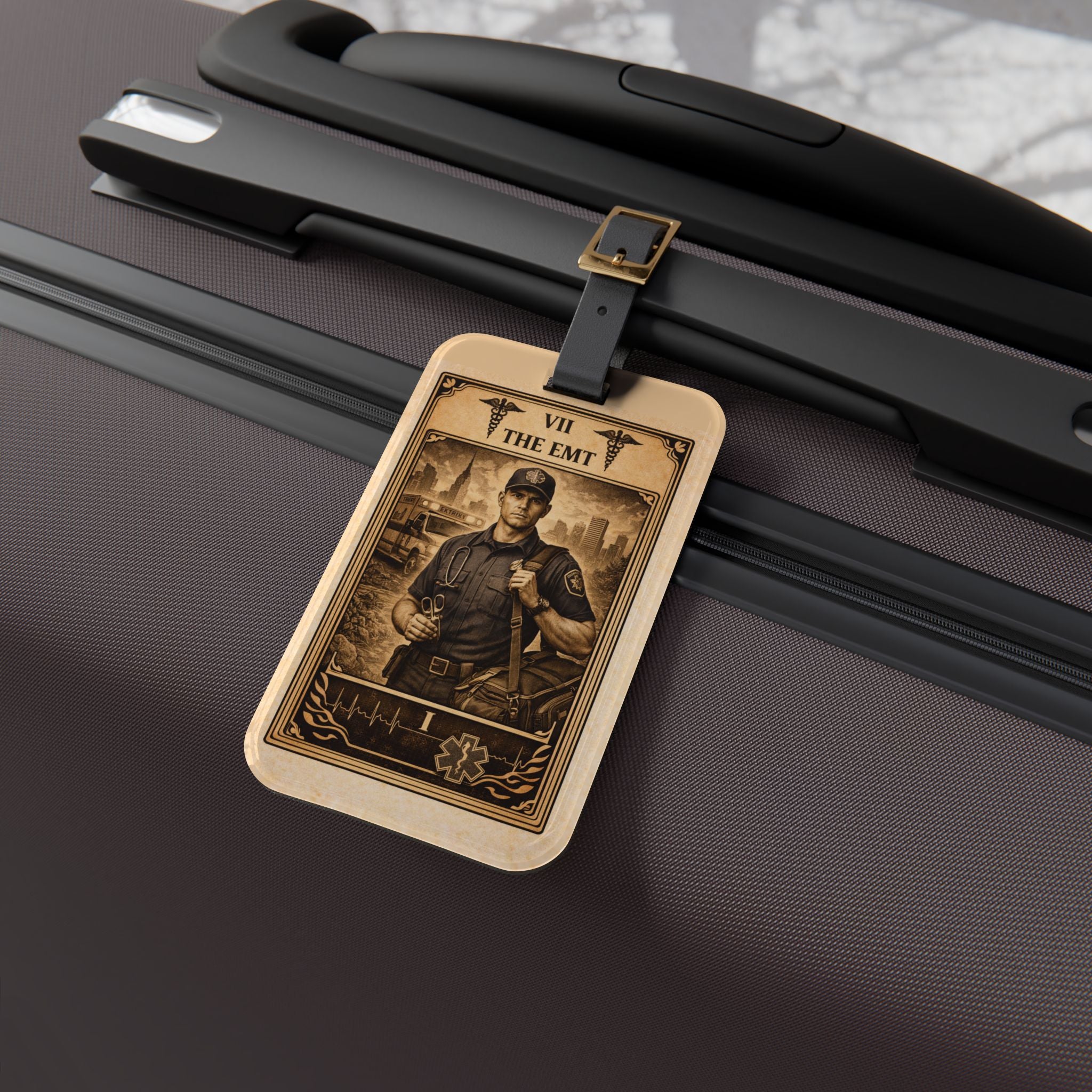 The EMT Luggage Tag | Paramedic Emergency Medical Tech