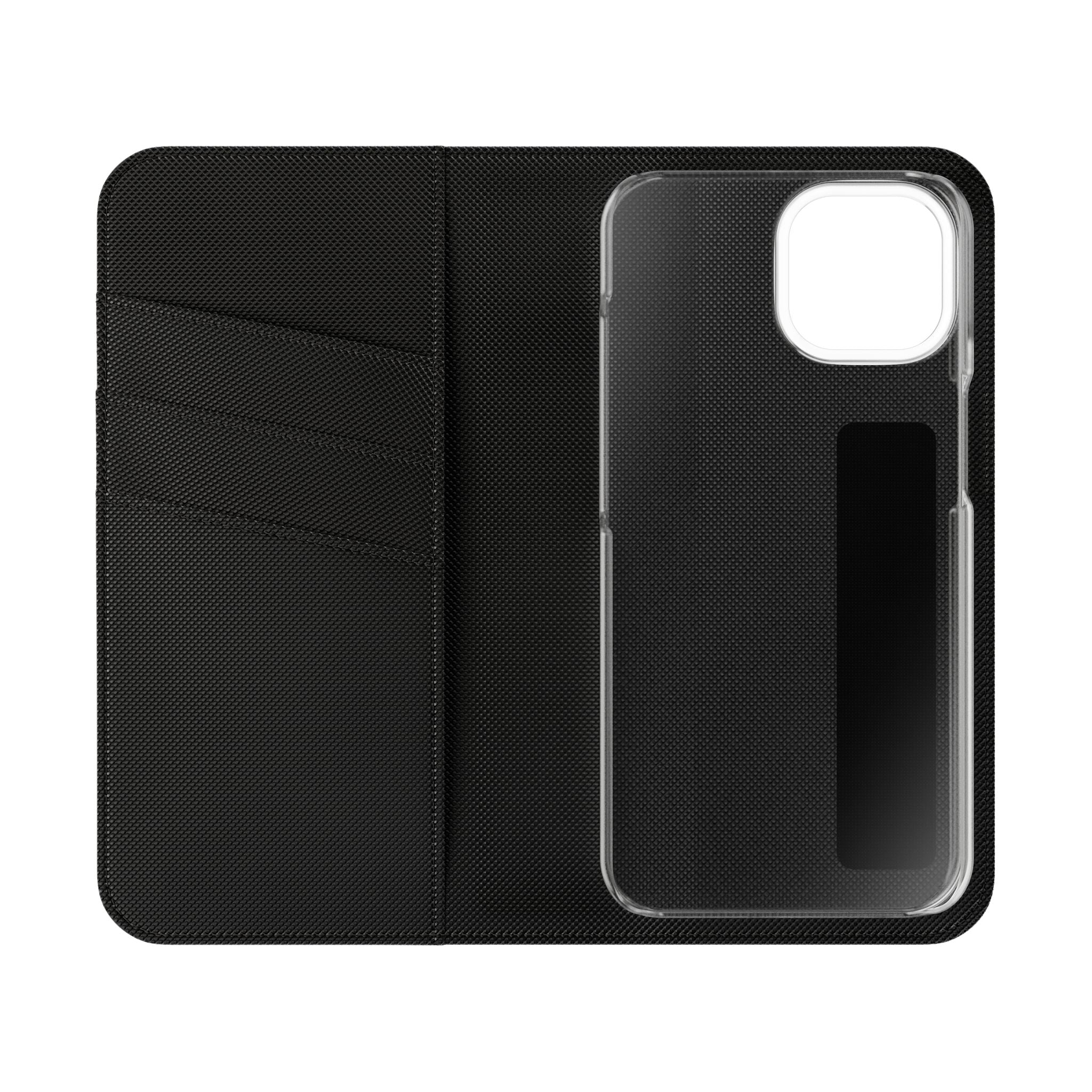 Blueberry Watercolor Pattern Flip Case | Phone Wallet, Card Slots
