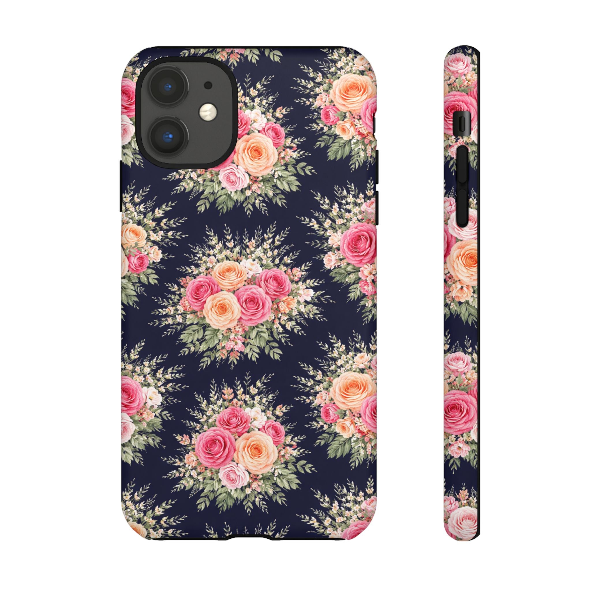 Vintage Rose Bouquet Phone Case | Floral iPhone Cover