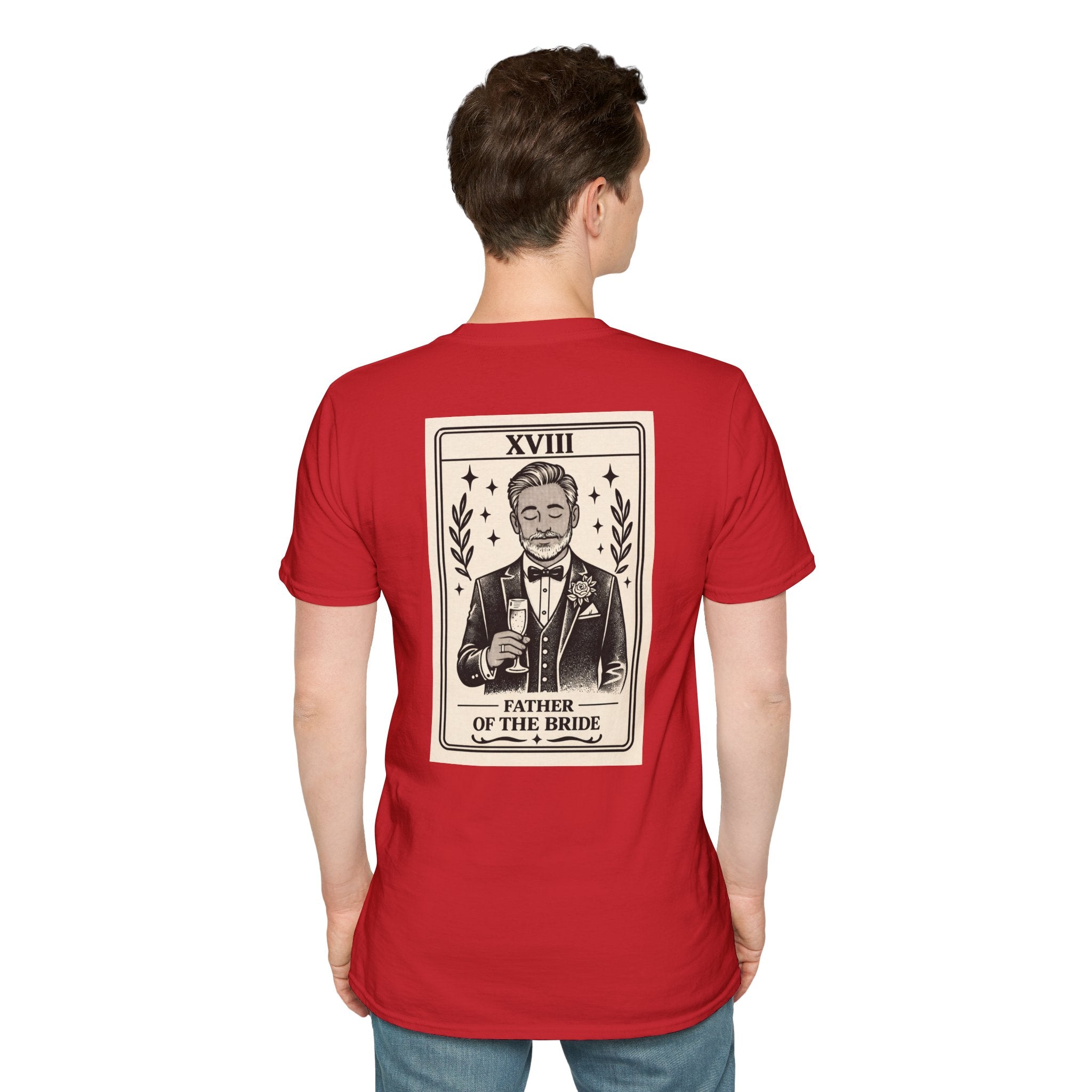 Father of the Bride Tarot Card T-Shirt | Wedding Party Tee