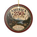 America 250 Ornament | 1776-2026 Celebrating 250 Years of Freedom