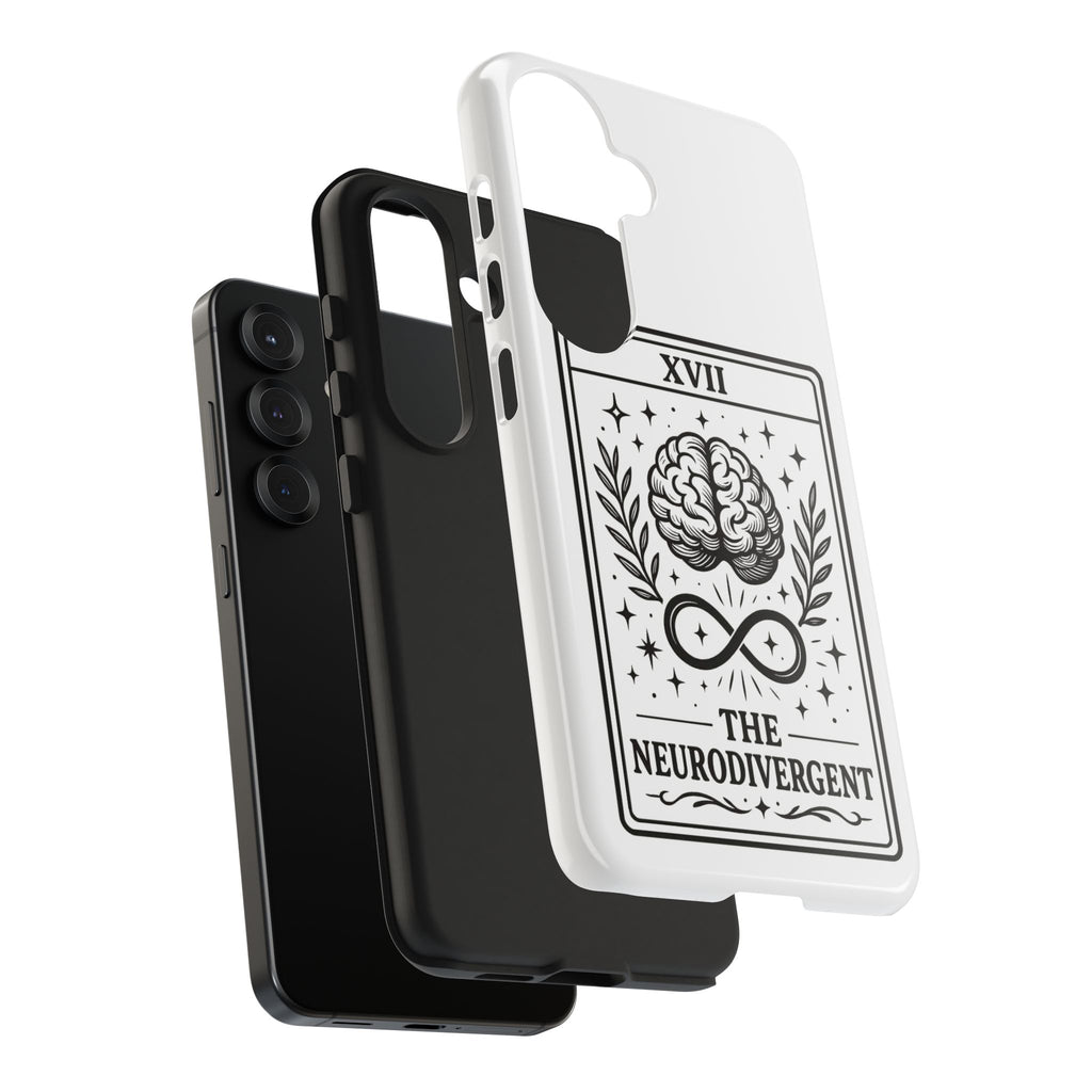 The Neurodivergent Tarot Brain phone case | iPhone Samsung tough case