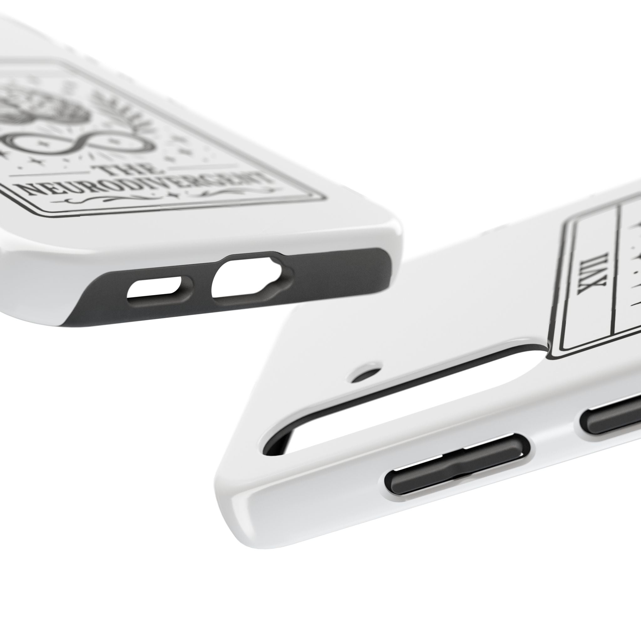 The Neurodivergent Tarot Brain phone case | iPhone Samsung tough case