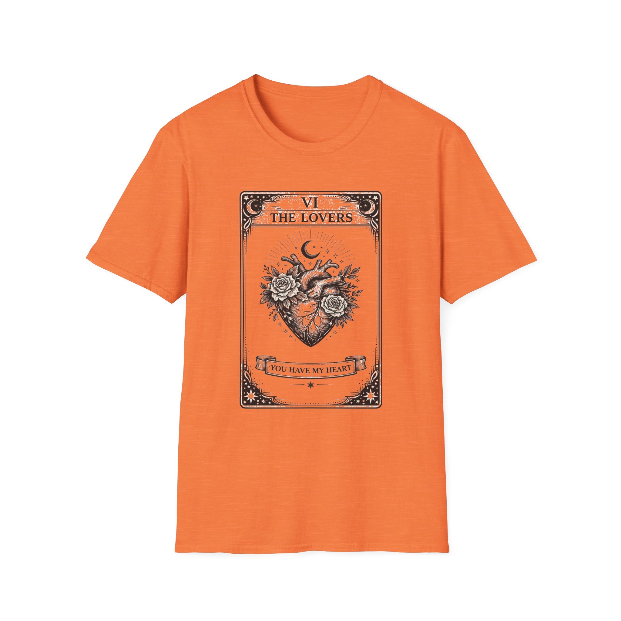 The Lovers Tarot Shirt You Have My Heart T Shirt Romantic Gift Vintage Tarot Graphic Tee