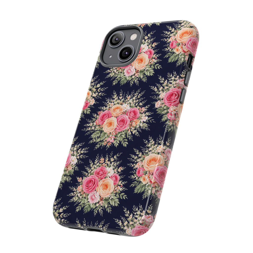 Vintage Rose Bouquet Phone Case | Floral iPhone Cover