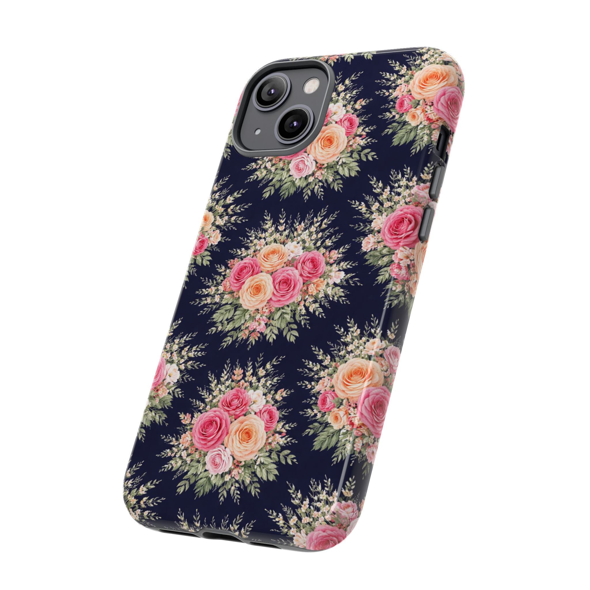 Vintage Rose Bouquet Phone Case | Floral iPhone Cover