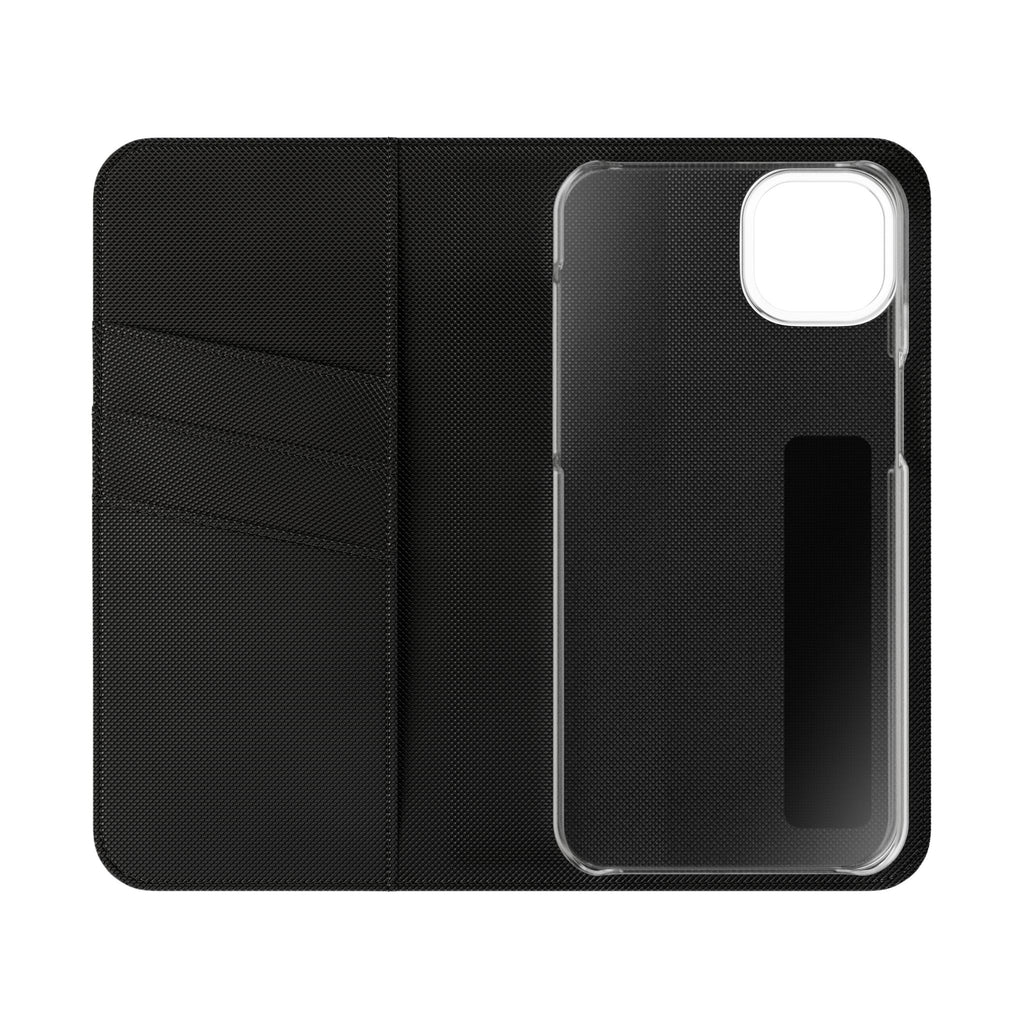 Blueberry Watercolor Pattern Flip Case | Phone Wallet, Card Slots