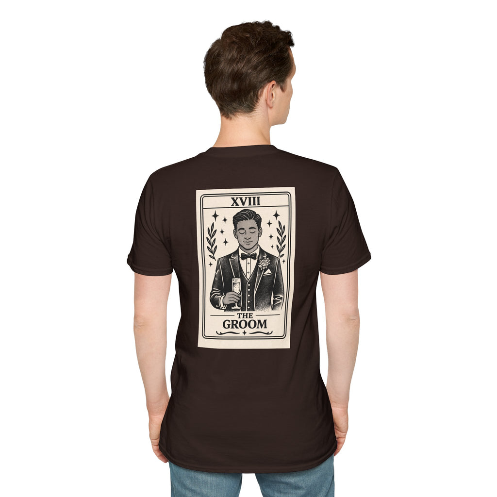 The Groom Tarot Card T-Shirt | Groom Illustration, Wedding Theme