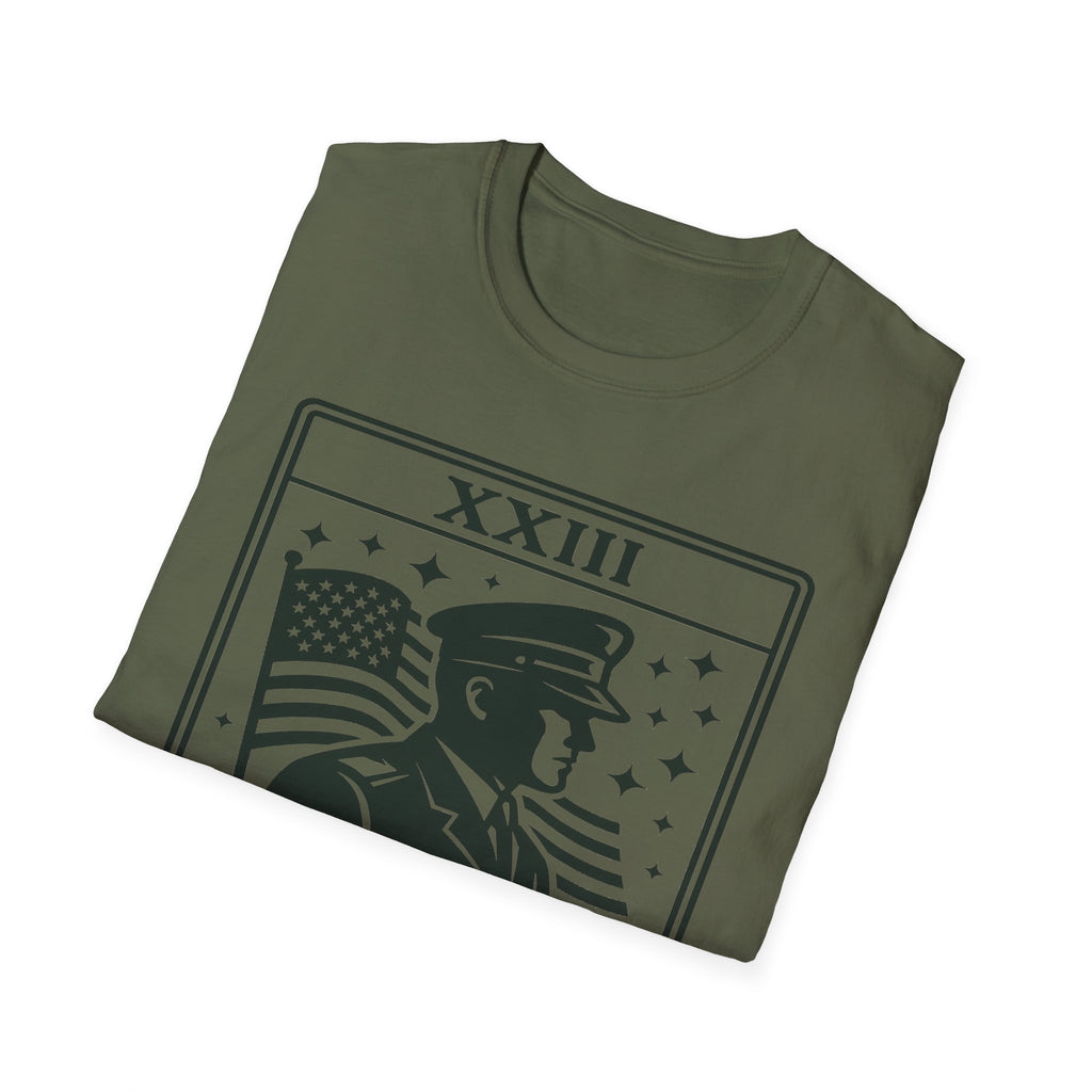 Veteran Shirt Tarot Card, Military Veteran Gift, Patriotic Shirt, Army Navy Veteran Tee, USA Pride Shirt, Veteran Gift Idea