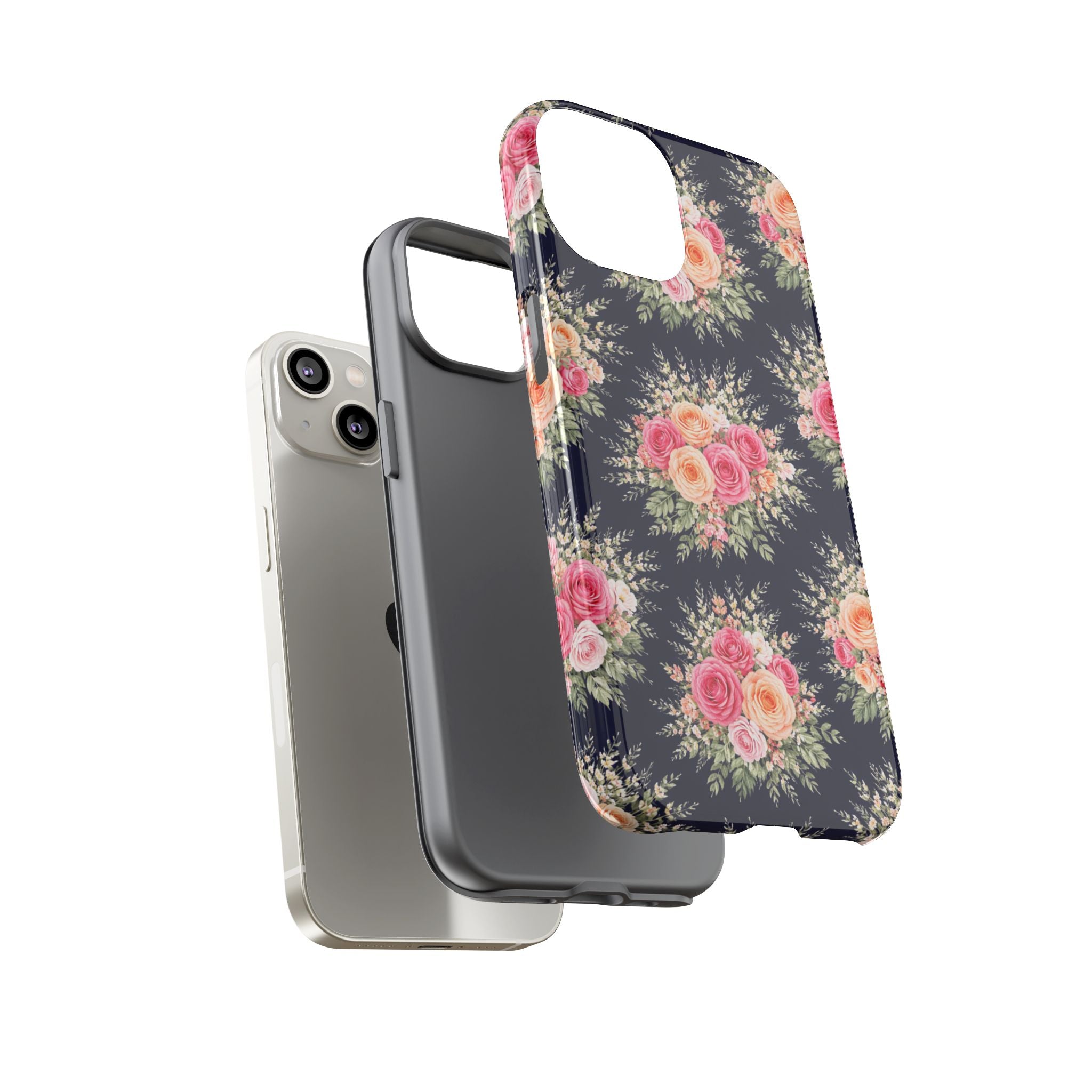 Vintage Rose Bouquet Phone Case | Floral iPhone Cover