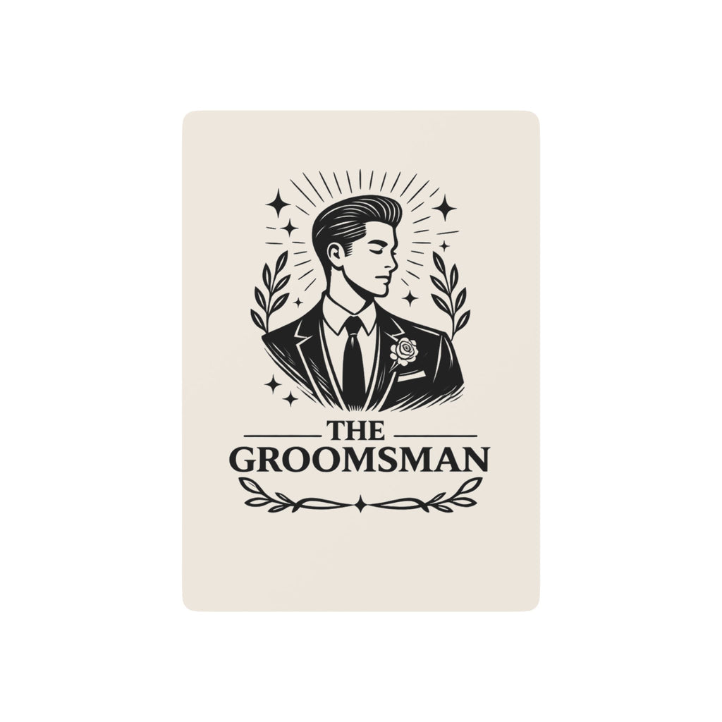 Groomsman Poker Playing Cards | Custom Wedding Deck