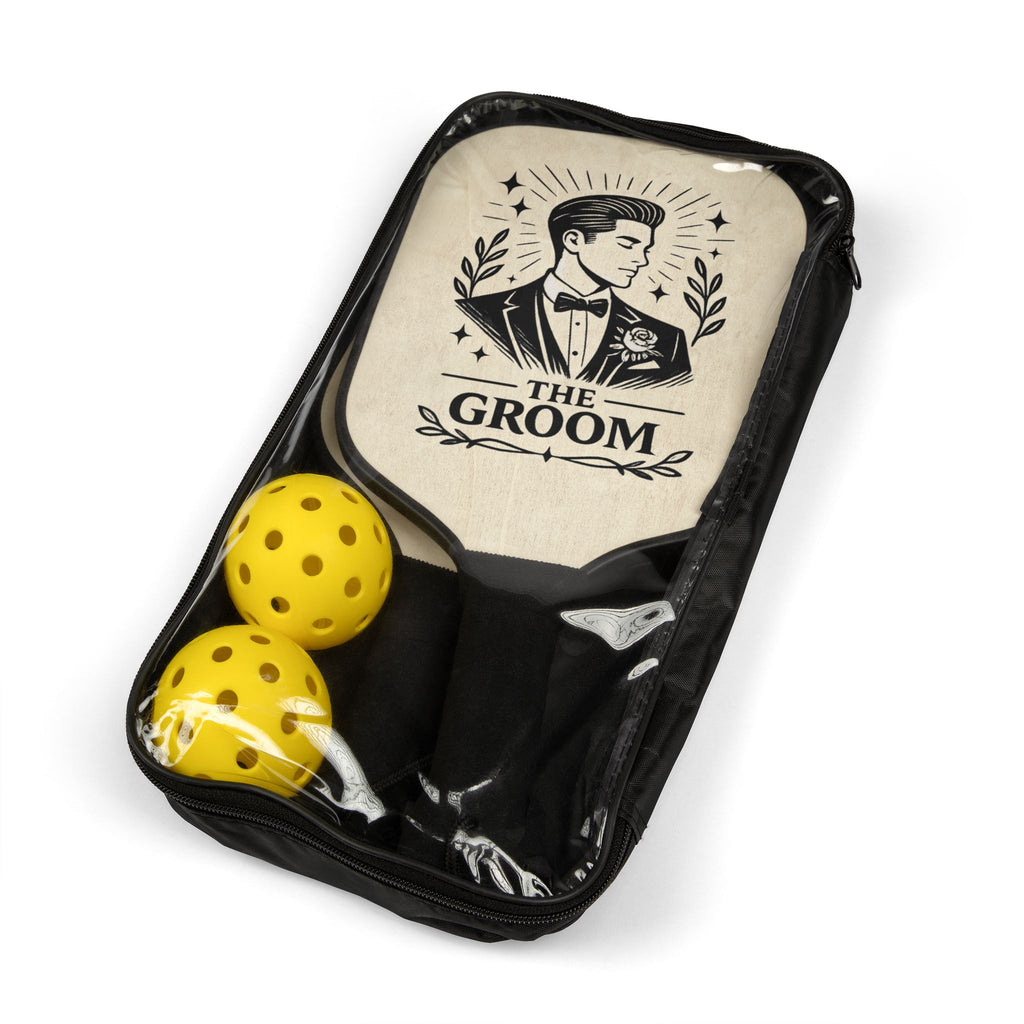 The Groom Pickleball Paddle | Pickleball Kit, Wedding Party Paddle Set