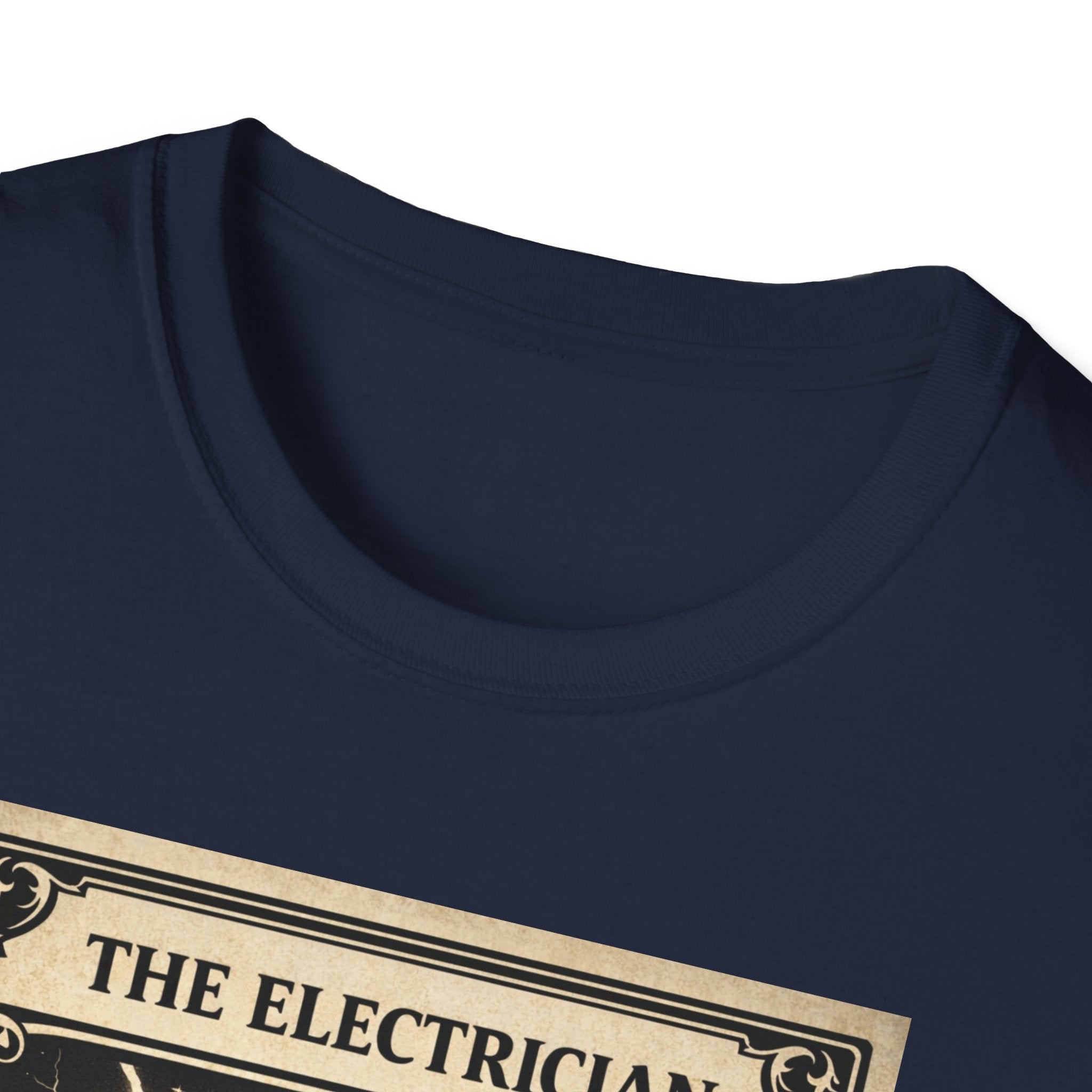 Electrician Shirt Tarot Card, Lineman Electrician Gift, Electrician Tee, Blue Collar Shirt, Electrician Gift Idea, Trade Worker Shirt