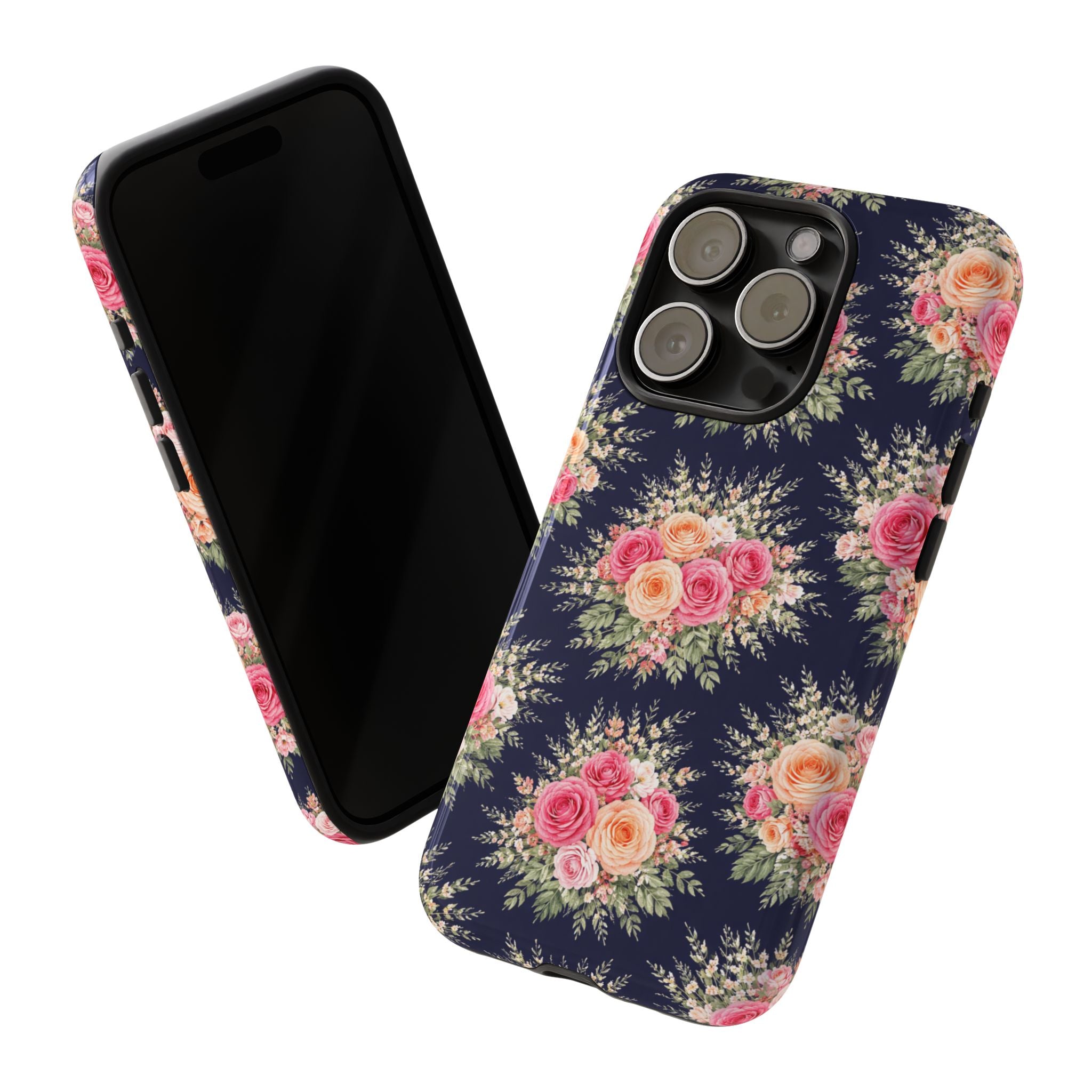 Vintage Rose Bouquet Phone Case | Floral iPhone Cover