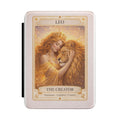 Leo Zodiac Tarot Illustration Kindle Case | The Creator, Lion Artwork