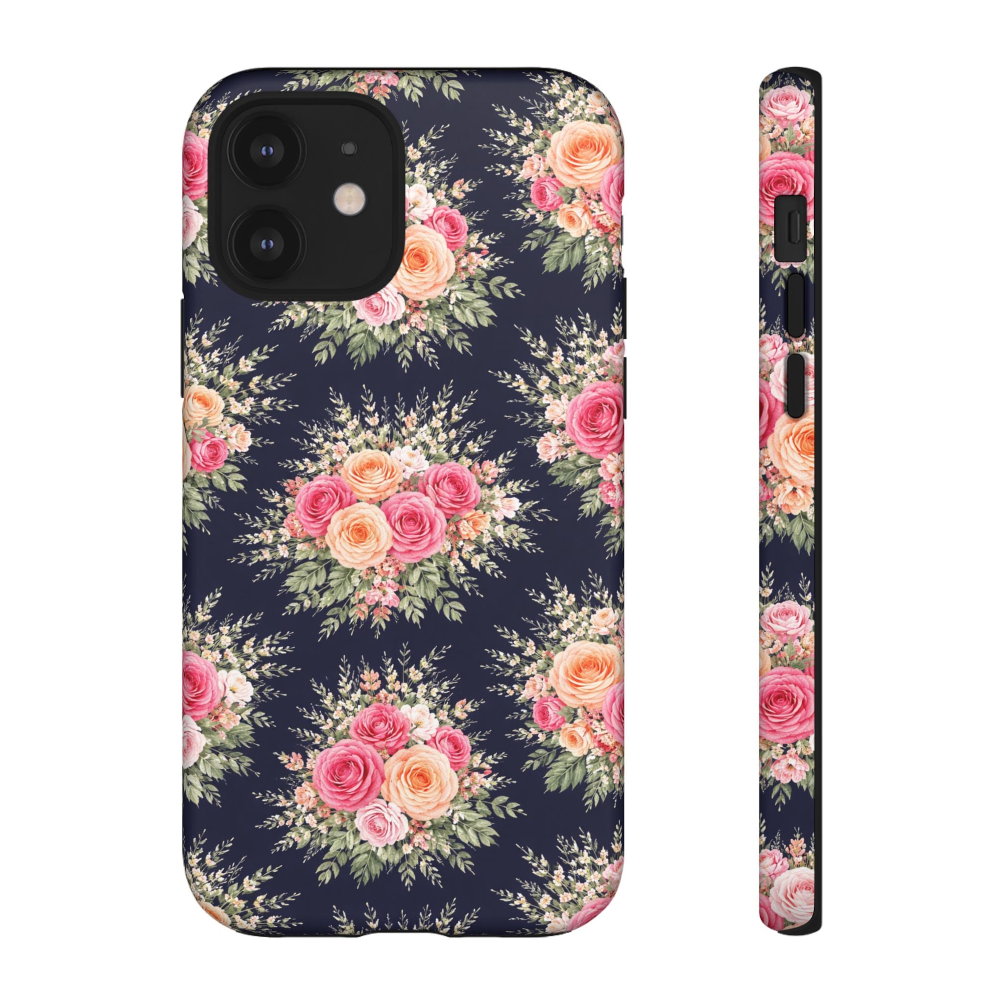 Vintage Rose Bouquet Phone Case | Floral iPhone Cover