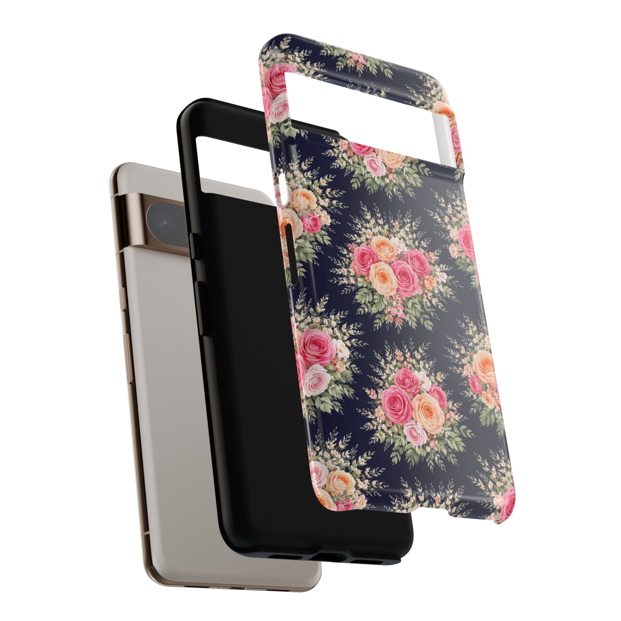 Vintage Rose Bouquet Phone Case | Floral iPhone Cover