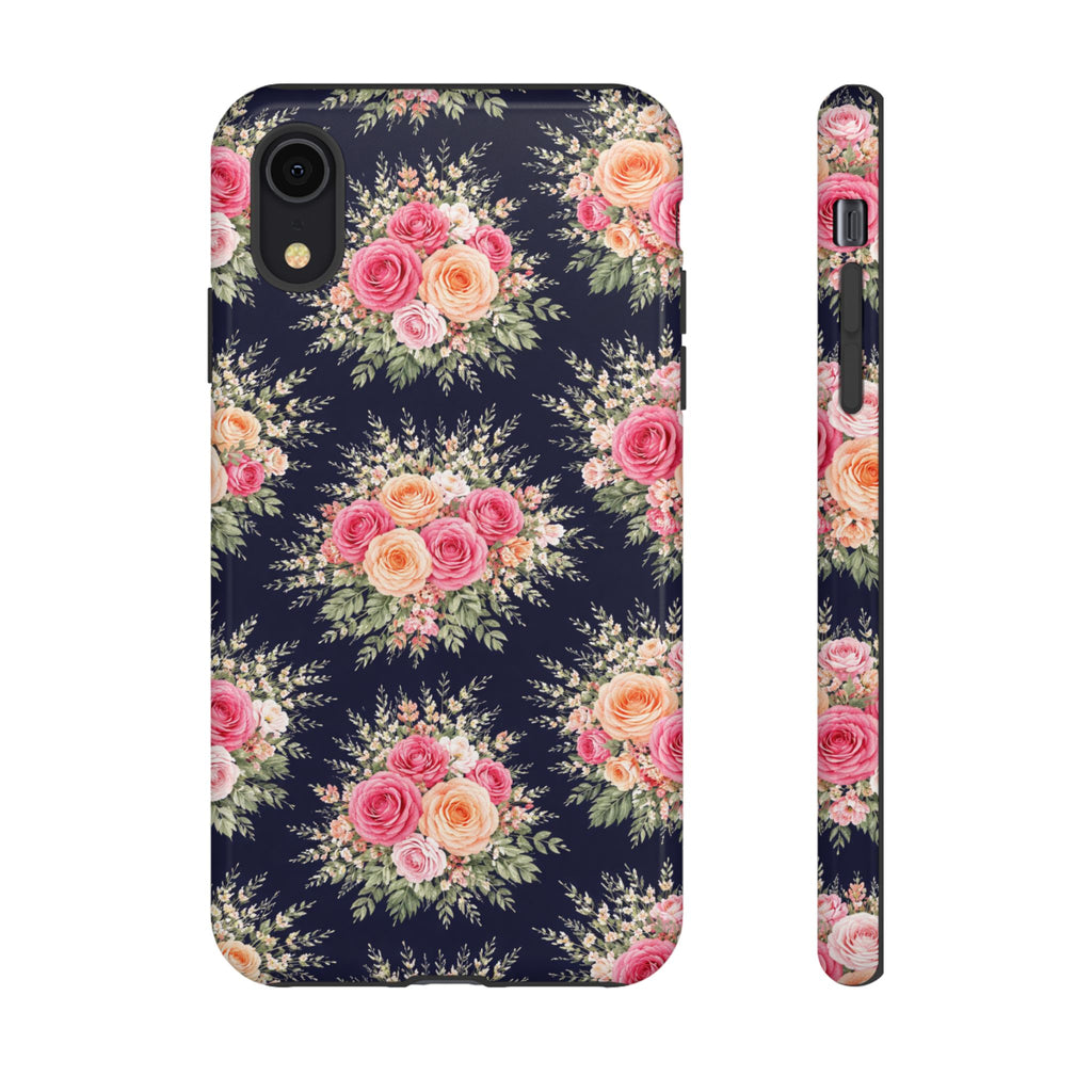 Vintage Rose Bouquet Phone Case | Floral iPhone Cover