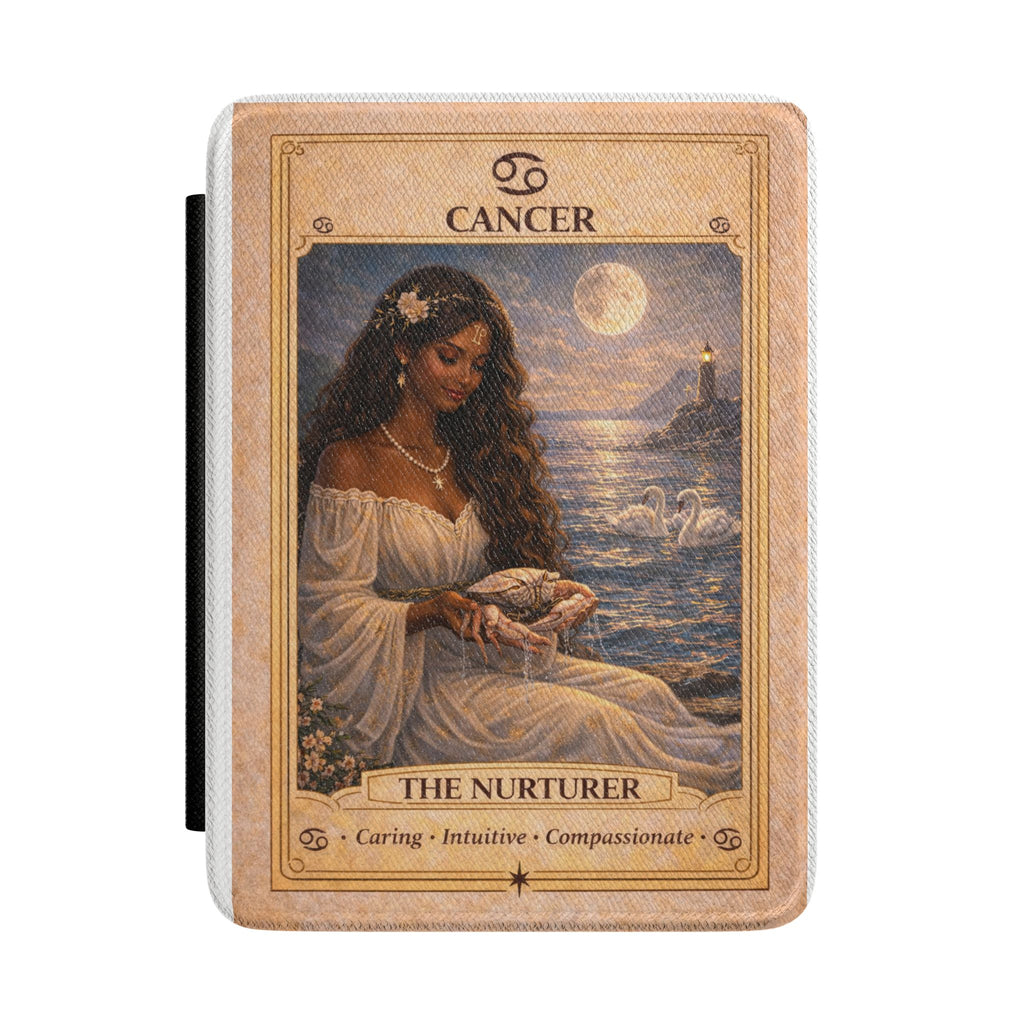 Cancer Zodiac The Nurturer Kindle Case | Astrology Tarot Illustration