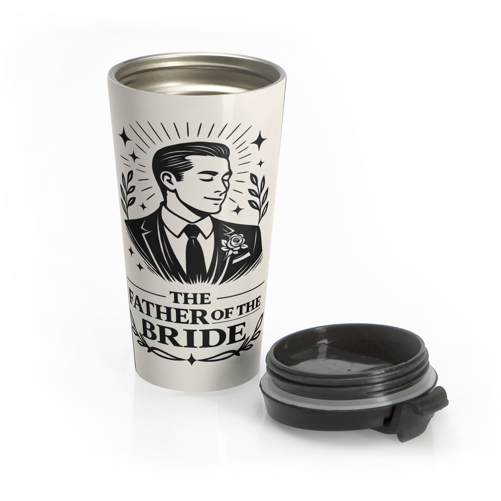 Father of the Bride Travel Mug | Stainless Steel Wedding Tumbler