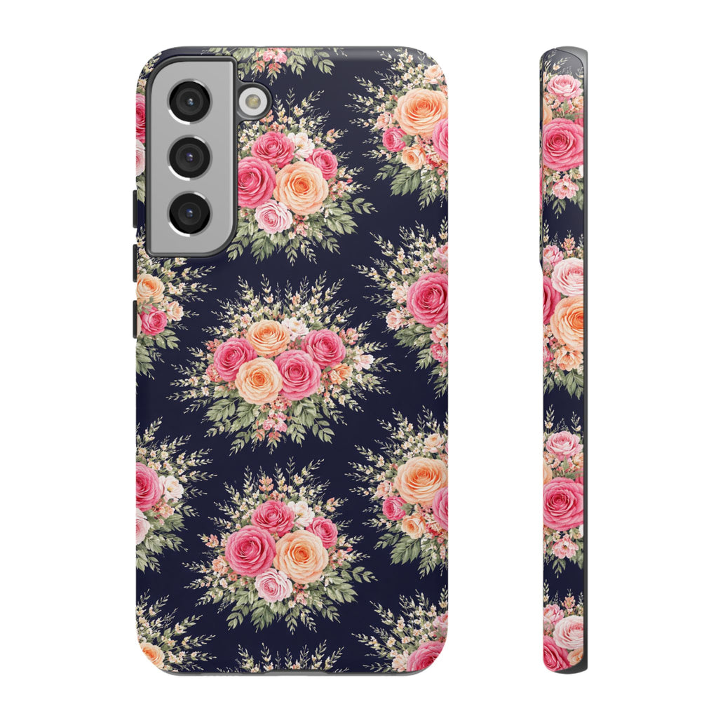 Vintage Rose Bouquet Phone Case | Floral iPhone Cover