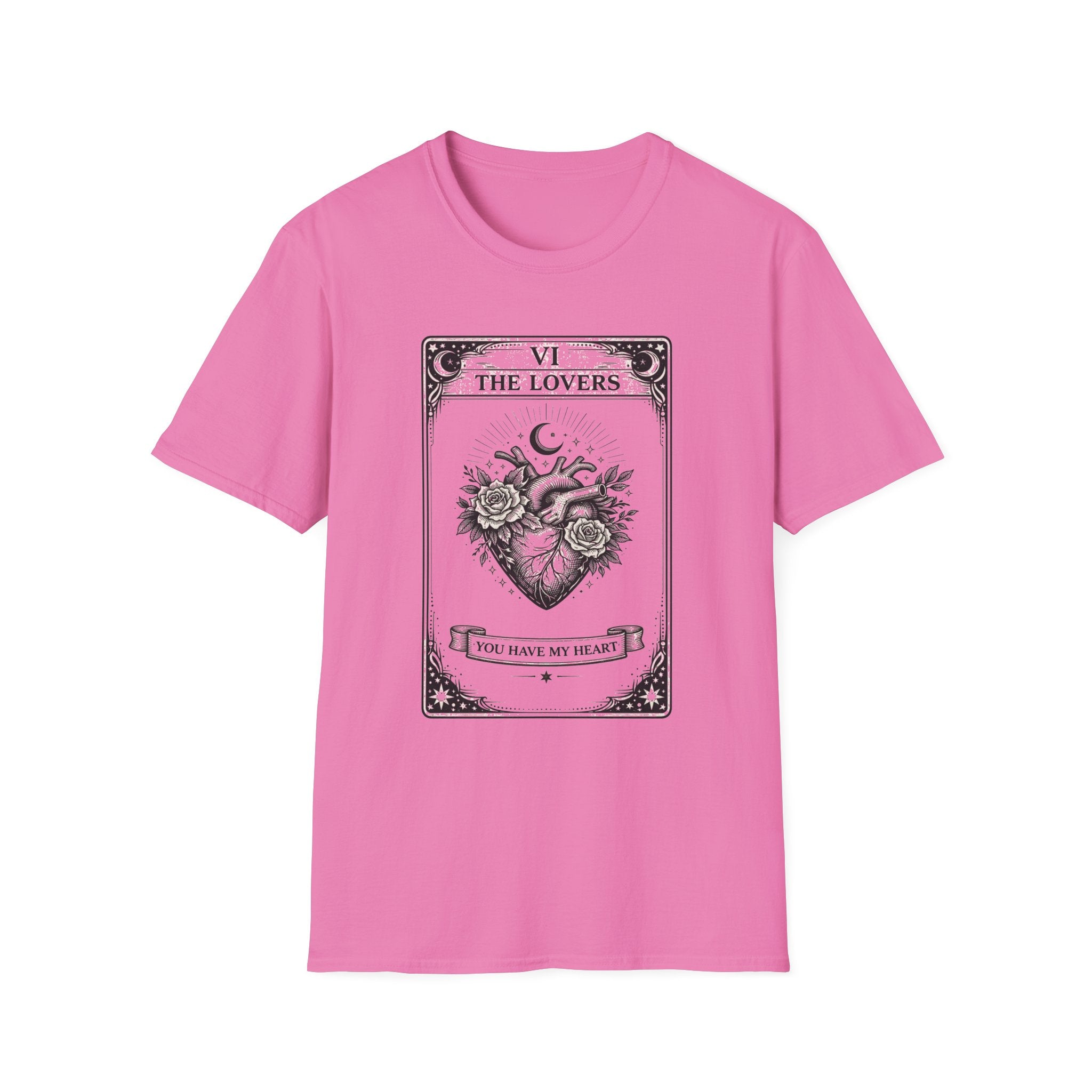 The Lovers Tarot Shirt You Have My Heart T Shirt Romantic Gift Vintage Tarot Graphic Tee
