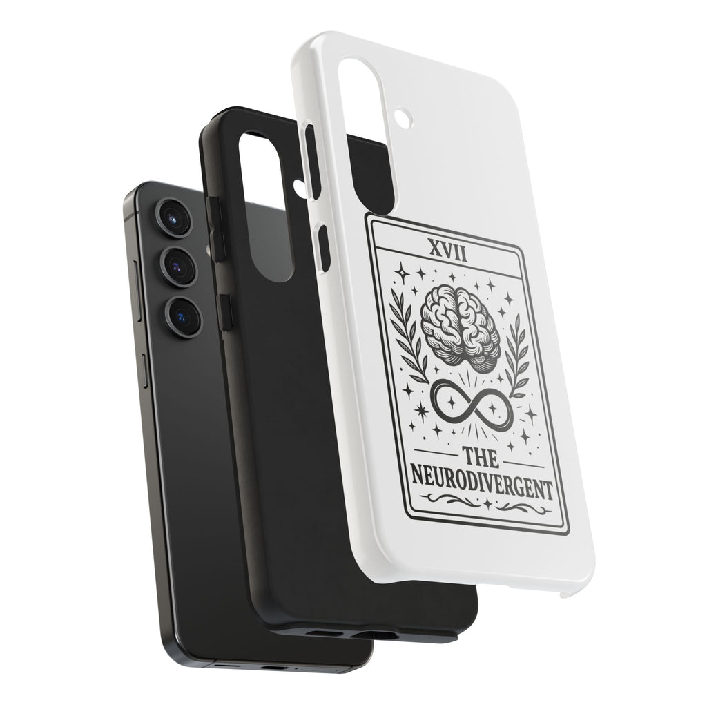 The Neurodivergent Tarot Brain phone case | iPhone Samsung tough case