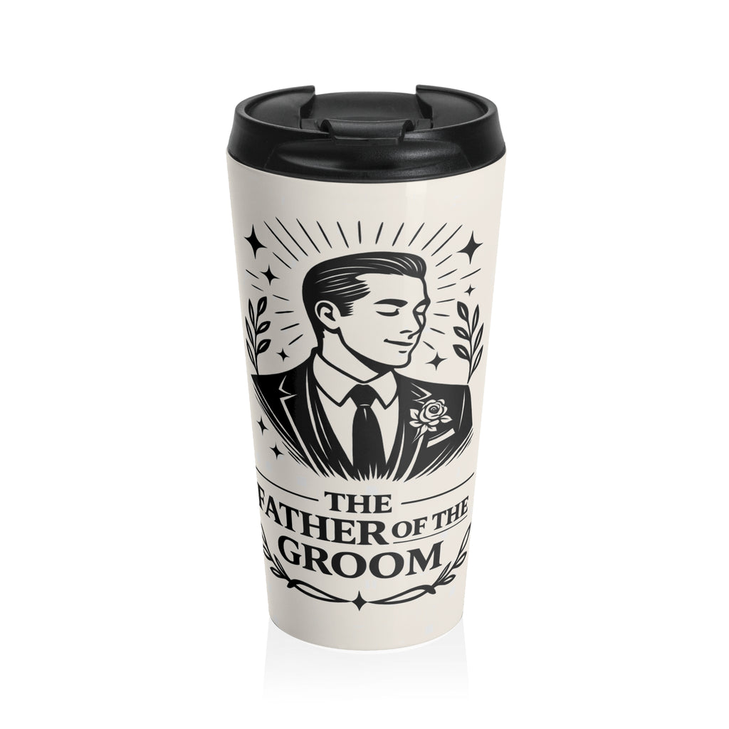 Father of the Groom Travel Mug | Wedding Party Stainless Steel Tumbler