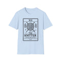 Knitter Shirt Tarot Card, Knitting Gift, Yarn Lover Shirt, Knitting Lover Tee, Knit Gift Idea, Craft Shirt, Knitter Aesthetic