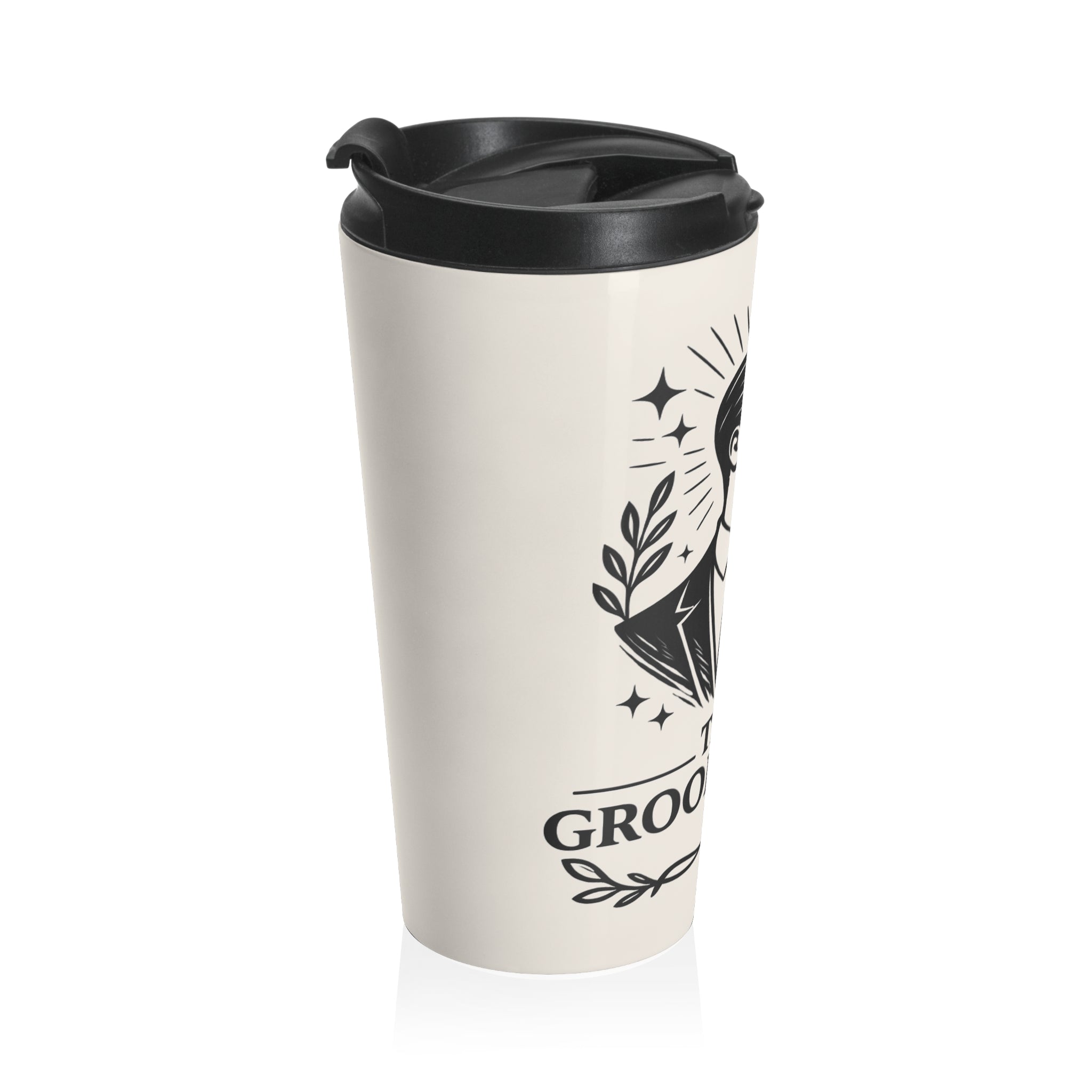 The Groomsman Illustration Travel Mug | Groom Party Bachelor Wedding