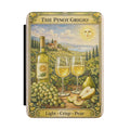 Pinot Grigio Wine Label Kindle Case | Vineyard Grapes Pears Illustration