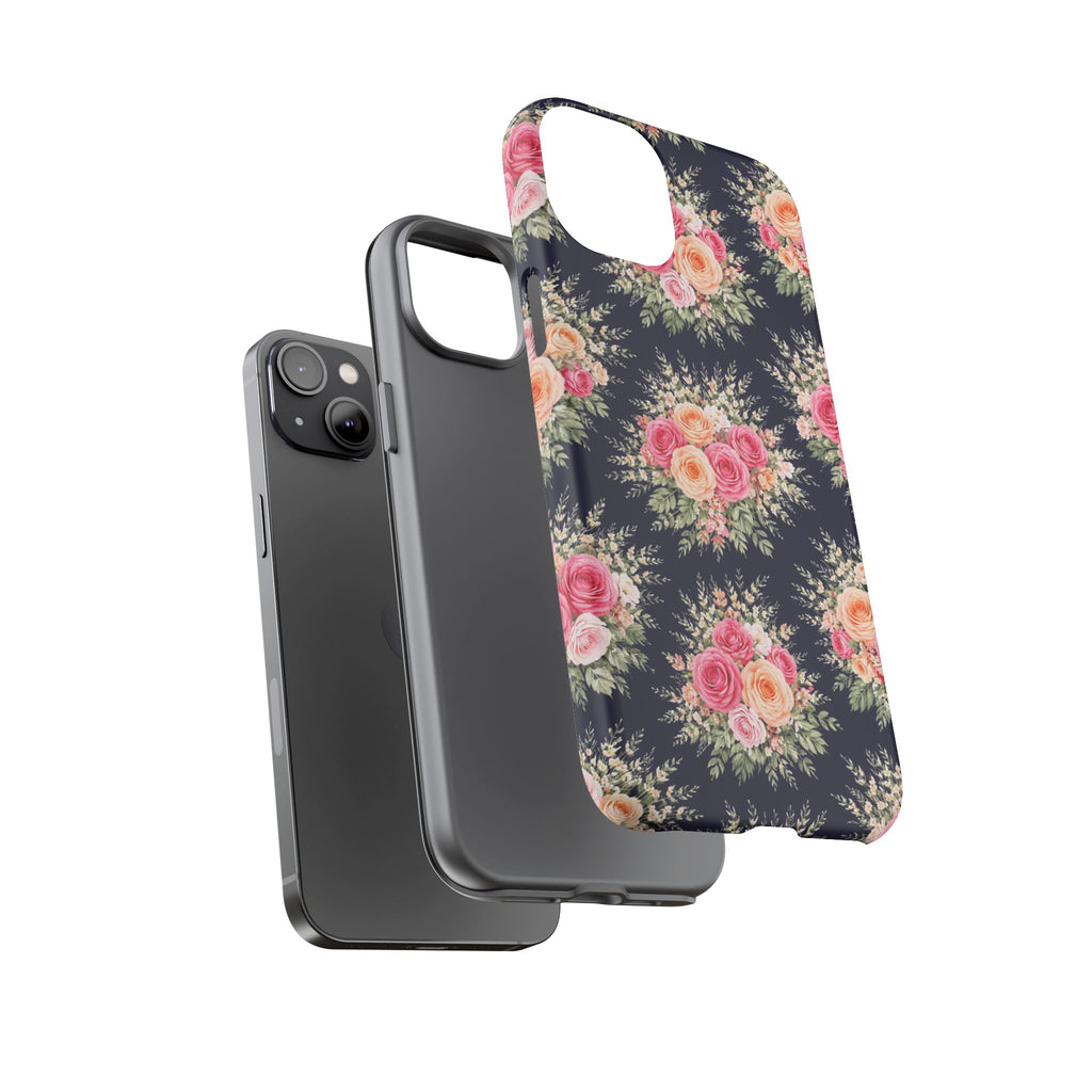 Vintage Rose Bouquet Phone Case | Floral iPhone Cover