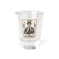 The Groomsman Shot Glass | Tarot Card Illustration, 1.5oz