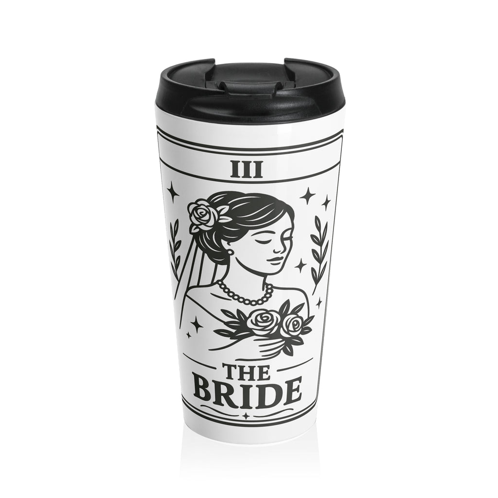 Bride Tarot Illustration Travel Mug | Stainless Steel Bridal Mug