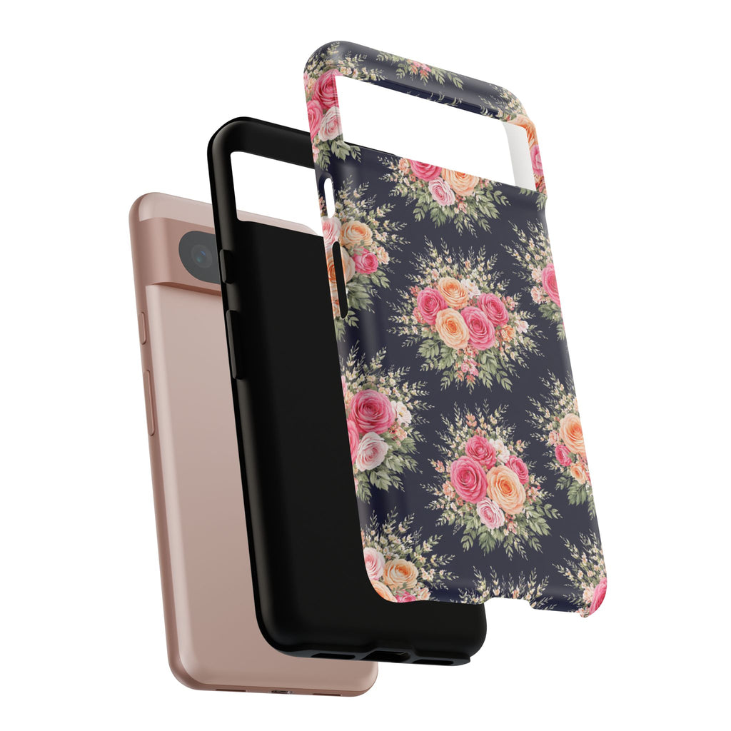 Vintage Rose Bouquet Phone Case | Floral iPhone Cover