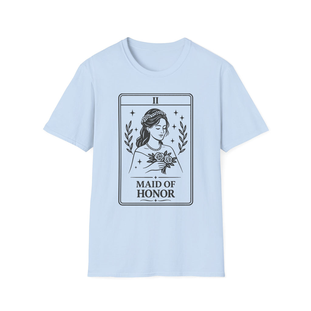 Maid of Honor Shirt Tarot Card, Bridal Party Shirt, Maid of Honor Gift, Bachelorette Shirt, Wedding Party Tee, Bridal Shower Gift