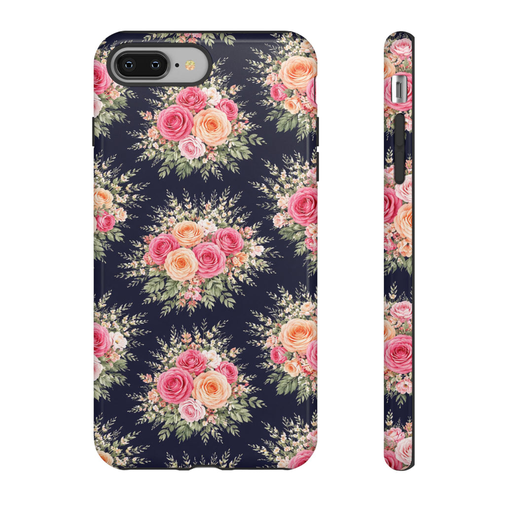 Vintage Rose Bouquet Phone Case | Floral iPhone Cover