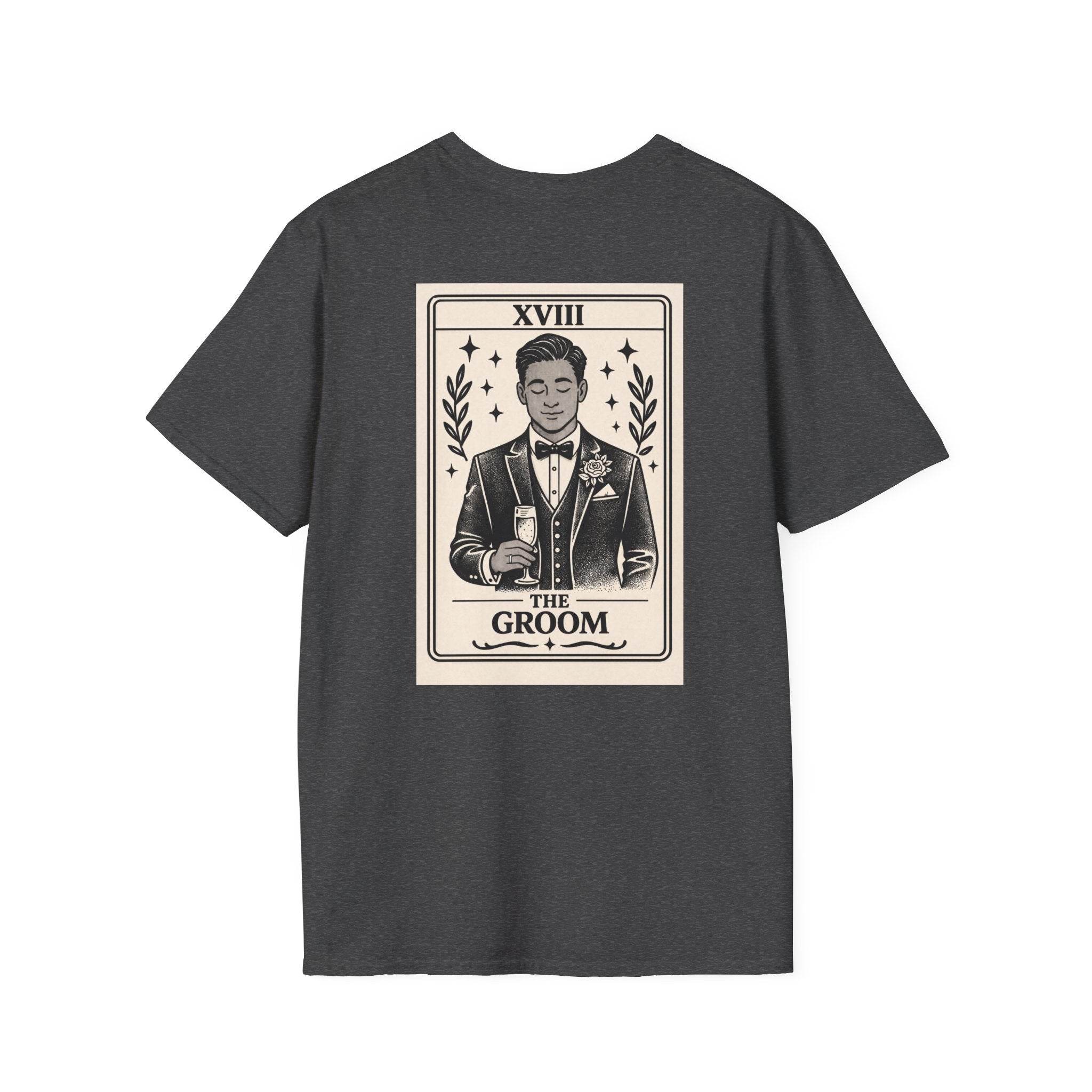 The Groom Tarot Card T-Shirt | Groom Illustration, Wedding Theme